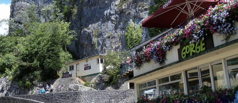 Flooded Cheddar Gorge Shop Left In A Pickle